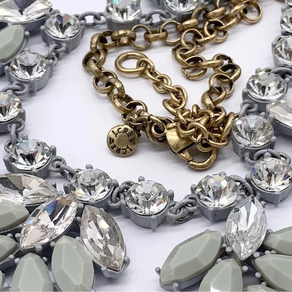 J. Crew Gray Jeweled Necklace - Picture 3 of 3